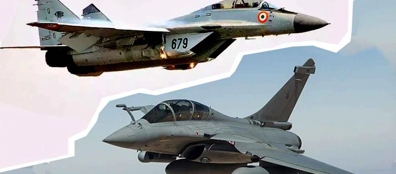 Rafale προς αντικατάσταση των MiG-29 προτείνει η Γαλλία στην Ουκρανία